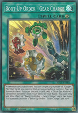 Boot-Up Order - Gear Charge (FIGA-EN003) [Super Rare] - Yu-Gi-Oh!