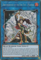 Brotherhood of the Fire Fist - Peacock (FIGA-EN017) [Secret Rare] - Yu-Gi-Oh!