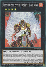 Brotherhood of the Fire Fist - Tiger King (FIGA-EN027) [Super Rare] - Yu-Gi-Oh!
