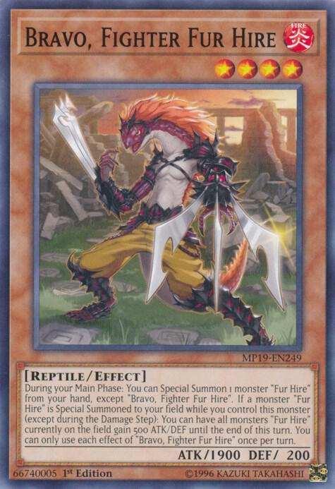 Bravo, Fighter Fur Hire