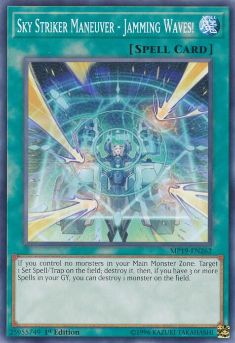 Sky Striker Maneuver - Jamming Waves! (MP19-EN262) [Common] - Yu-Gi-Oh!