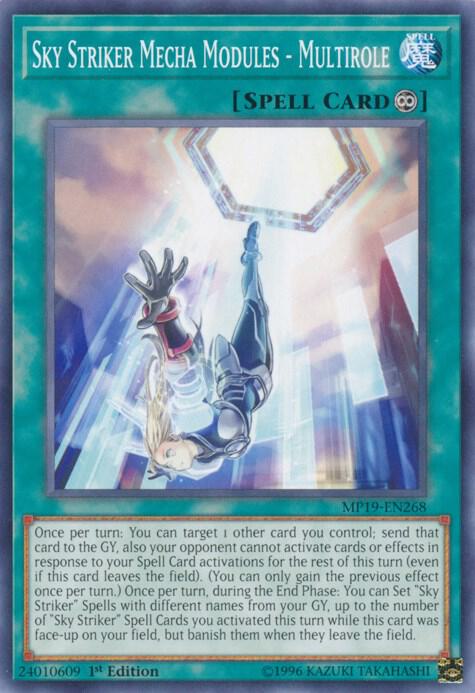 Sky Striker Mecha Modules - Multirole (MP19-EN268) [Common] - Yu-Gi-Oh!