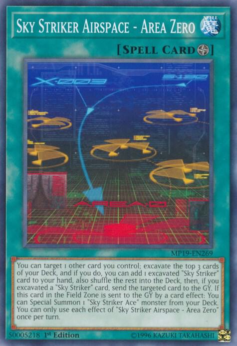 Sky Striker Airspace - Area Zero (MP19-EN269) [Common] - Yu-Gi-Oh!