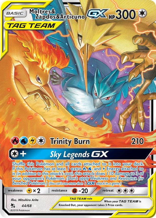 Moltres & Zapdos & Articuno GX - Pokémon