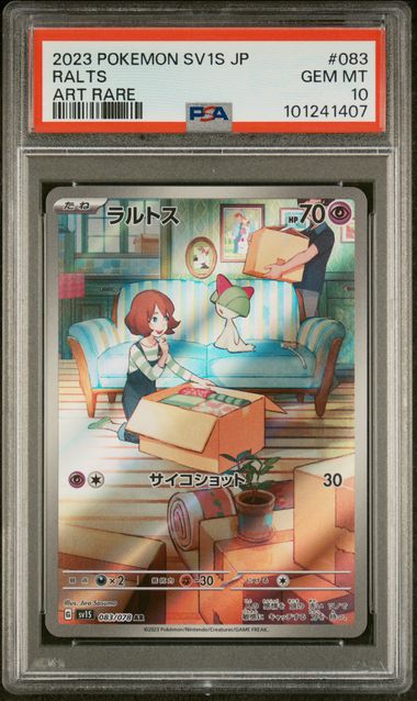 Ralts (083/078) [Scarlet EX] Graded PSA 10