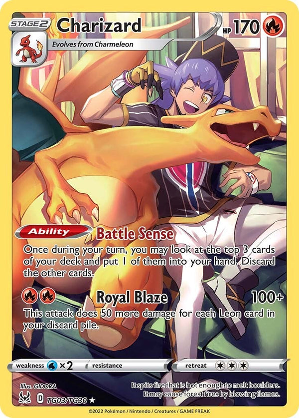 Charizard (TG03/TG30) [Sword & Shield: Lost Origin] - Pokémon