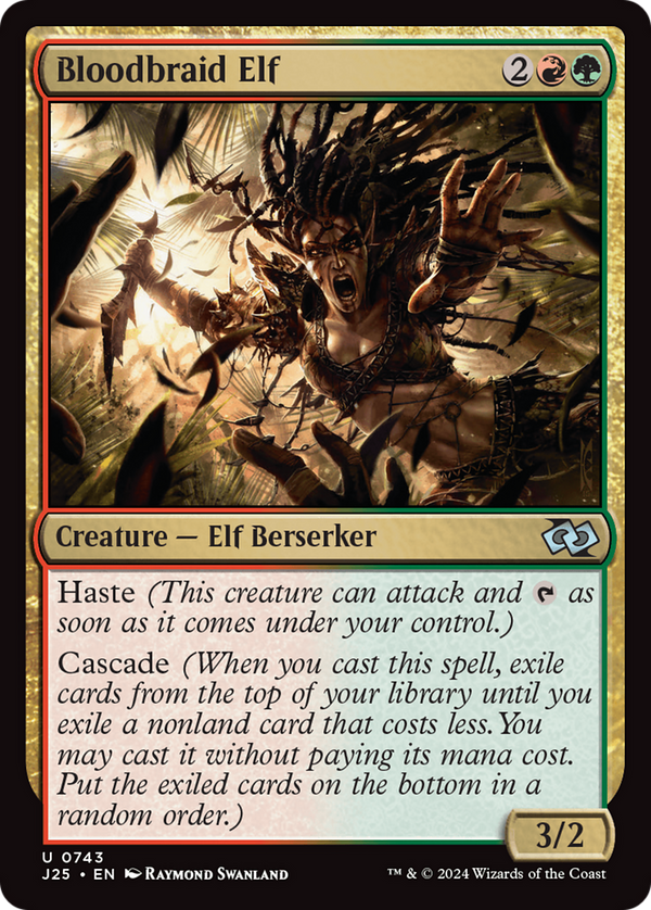 Bloodbraid Elf [Foundations Jumpstart] - Magic: The Gathering