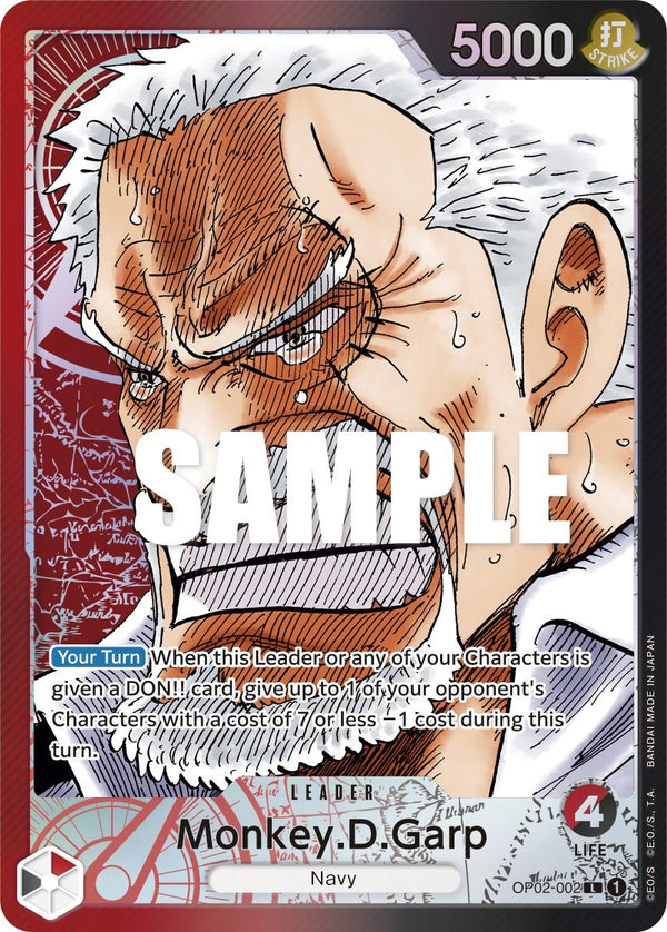 Monkey.D.Garp (Alternate Art) [Paramount War] - Bandai