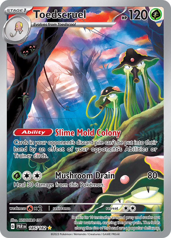 Toedscruel (185/182) [Scarlet & Violet: Paradox Rift] - Pokémon