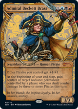 Admiral Beckett Brass (Rainbow Foil) [Secret Lair Drop Series] - Magic: The Gathering