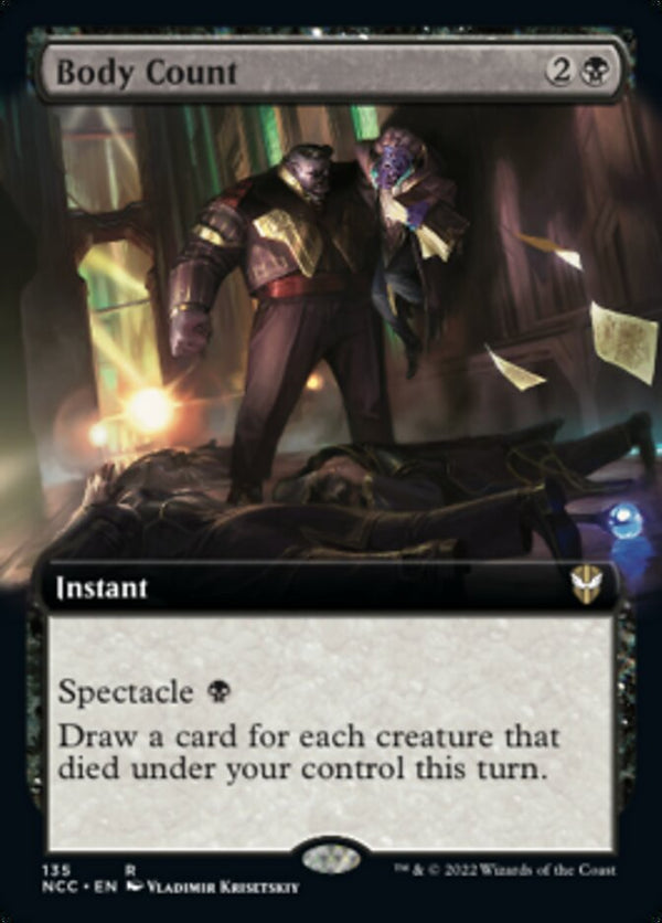 Body Count (Extended Art) [Streets of New Capenna Commander] - Magic: The Gathering