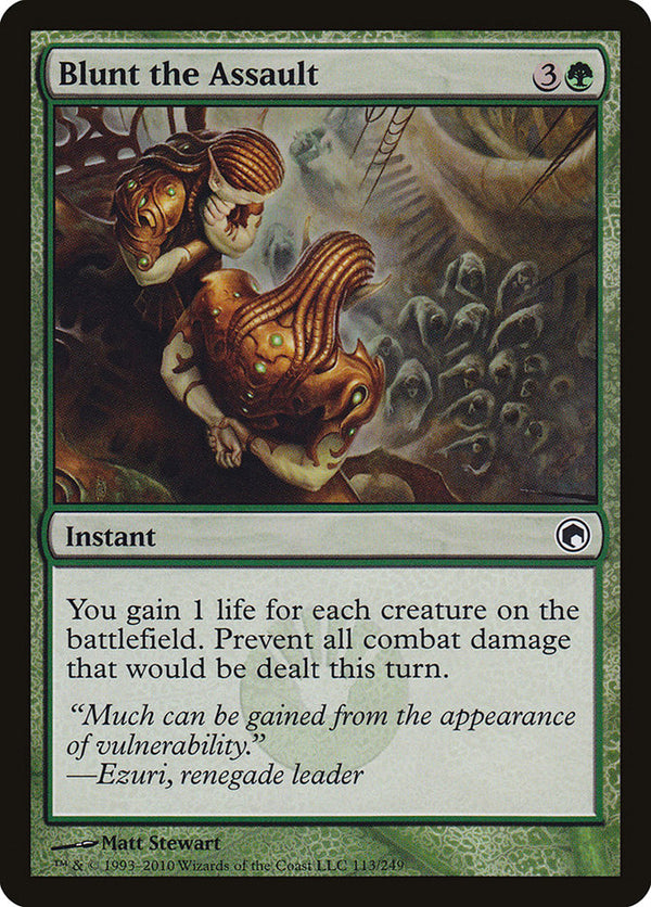 Blunt the Assault [Scars of Mirrodin] - Magic: The Gathering