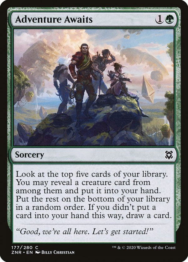 Adventure Awaits [Zendikar Rising] - Magic: The Gathering