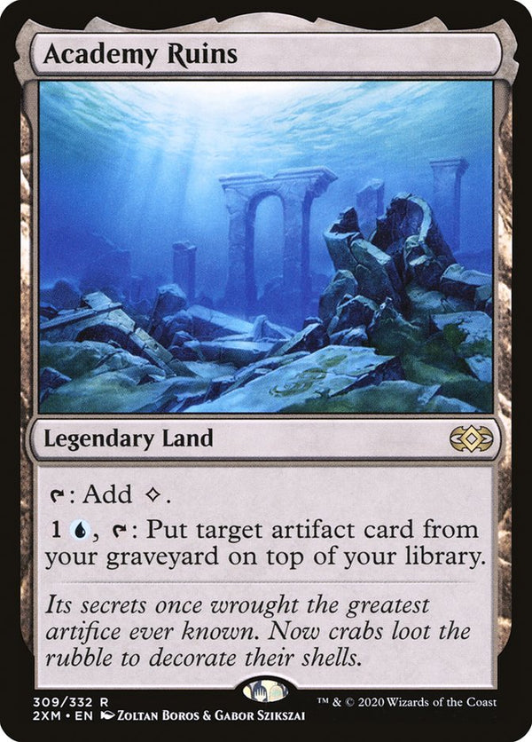 Academy Ruins [Double Masters] - Magic: The Gathering