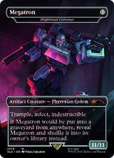 Blightsteel Colossus - Megatron (Borderless) [Secret Lair Drop Series] - Magic: The Gathering