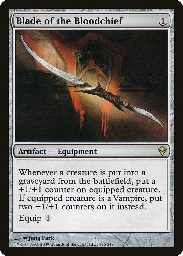 Blade of the Bloodchief [Zendikar] - Magic: The Gathering