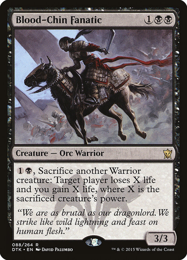 Blood-Chin Fanatic [Dragons of Tarkir] - Magic: The Gathering