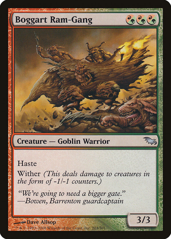 Boggart Ram-Gang [Shadowmoor] - Magic: The Gathering