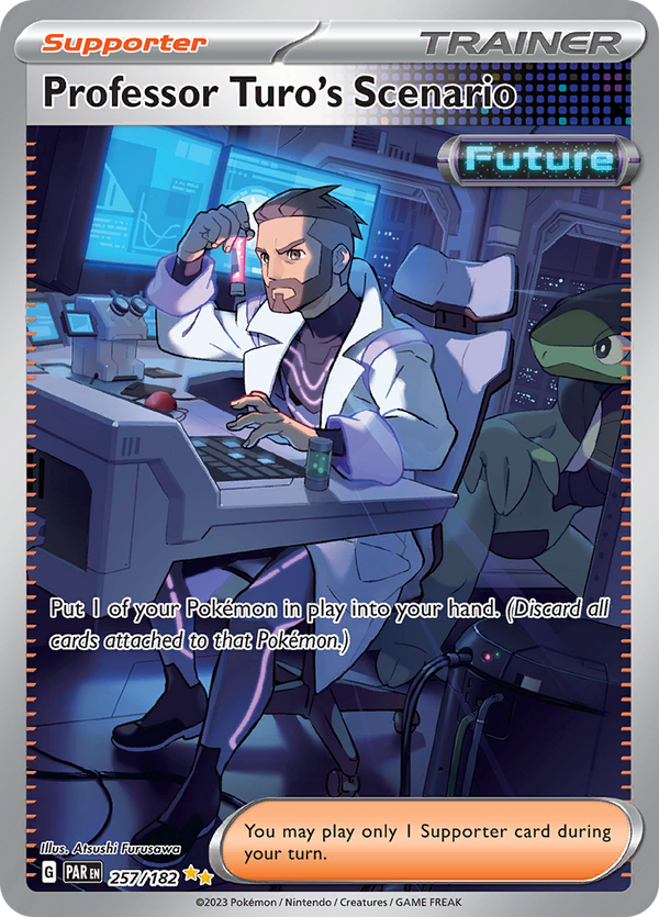 Professor Turo's Scenario (257/182) [Scarlet & Violet: Paradox Rift] - Pokémon