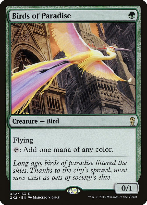 Birds of Paradise [Ravnica Allegiance Guild Kit] - Magic: The Gathering