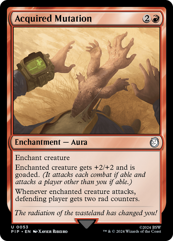 Acquired Mutation [Fallout] - Magic: The Gathering