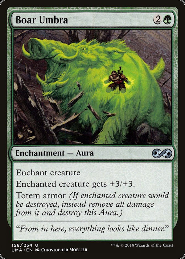 Boar Umbra [Ultimate Masters] - Magic: The Gathering