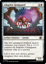 Adaptive Gemguard [The Lost Caverns of Ixalan] - Magic: The Gathering