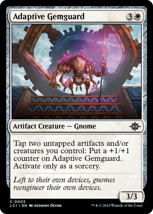 Adaptive Gemguard [The Lost Caverns of Ixalan] - Magic: The Gathering