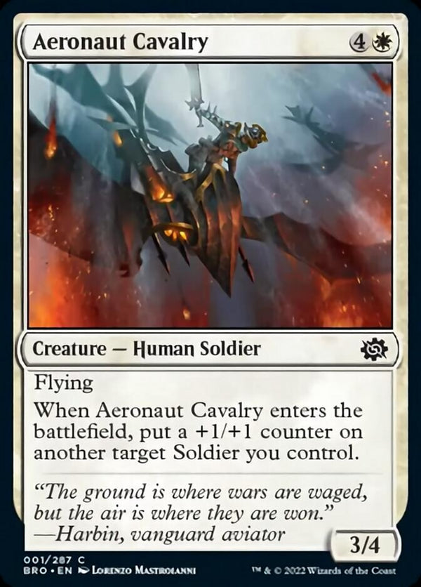 Aeronaut Cavalry [The Brothers' War] - Magic: The Gathering