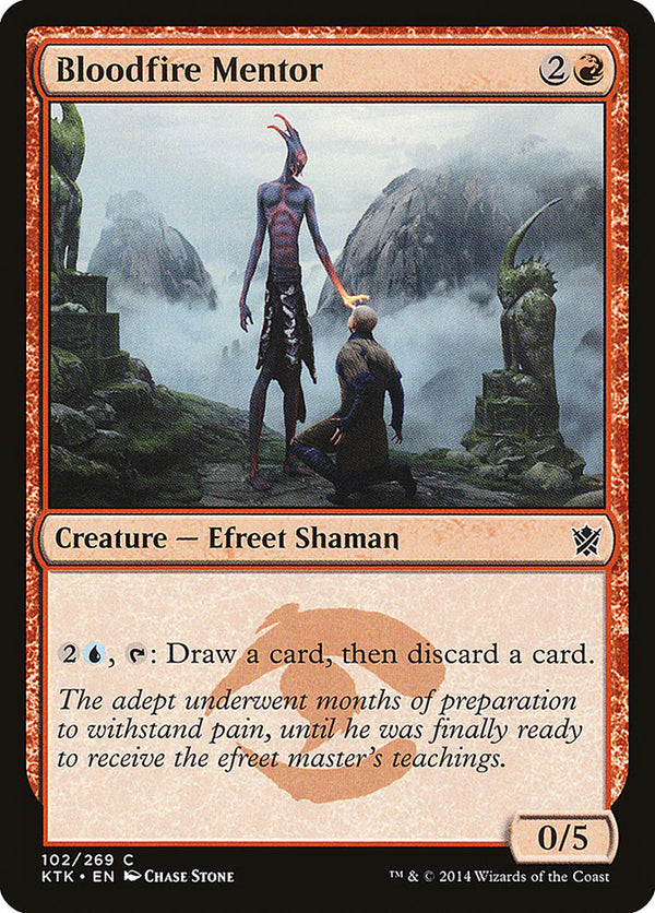 Bloodfire Mentor [Khans of Tarkir] - Magic: The Gathering