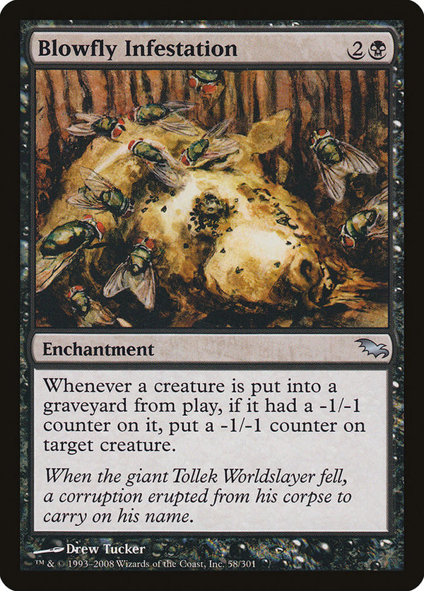 Blowfly Infestation [Shadowmoor] - Magic: The Gathering
