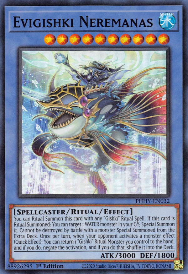 Evigishki Neremanas [PHHY-EN032] Super Rare - Yu-Gi-Oh!