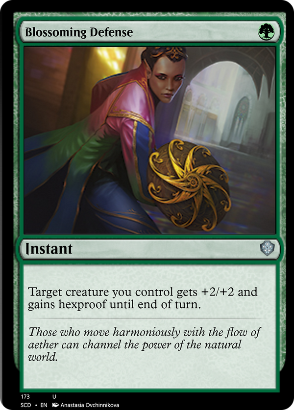 Blossoming Defense [Starter Commander Decks] - Magic: The Gathering