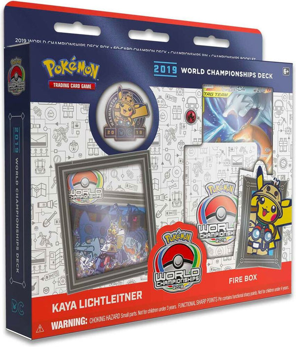 2019 World Championship Deck: Kaya Lichtleitner (Fire Box) - Pokémon