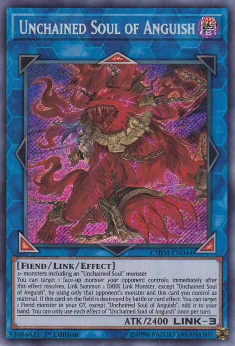 Unchained Soul of Anguish (CHIM-EN044) [Secret Rare] - Yu-Gi-Oh!