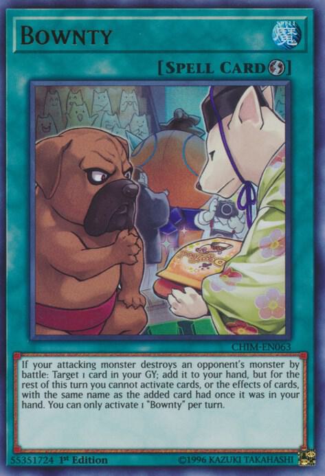 Bownty (CHIM-EN063) [Ultra Rare] - Yu-Gi-Oh!