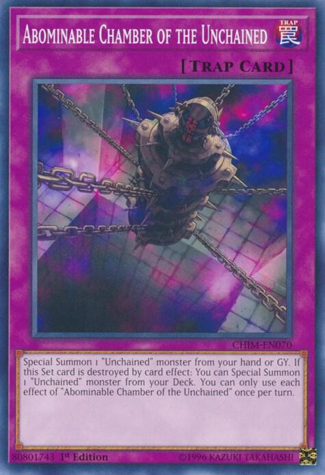Abominable Chamber of the Unchained (CHIM-EN070) [Common] - Yu-Gi-Oh!