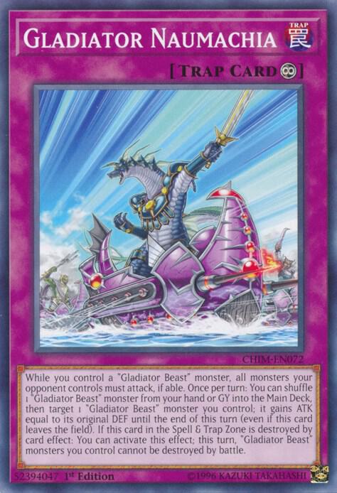 Gladiator Naumachia (CHIM-EN072) [Common] - Yu-Gi-Oh!