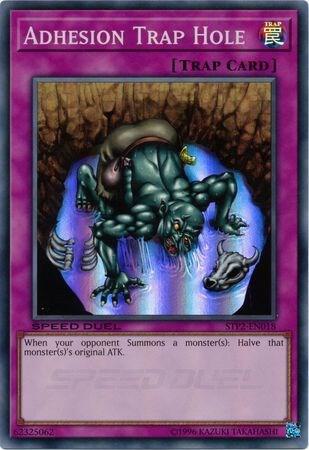 Adhesion Trap Hole (STP2-EN018) [Super Rare] - Yu-Gi-Oh!