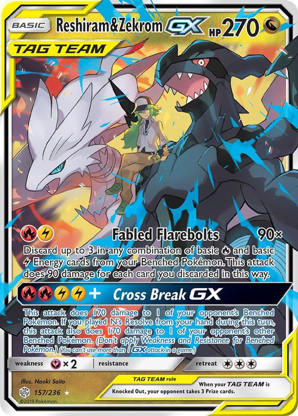 Reshiram & Zekrom GX - Pokémon