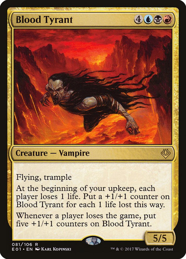 Blood Tyrant [Archenemy: Nicol Bolas] - Magic: The Gathering