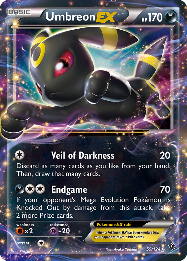 Umbreon EX (55/124) [XY: Fates Collide] - Pokémon