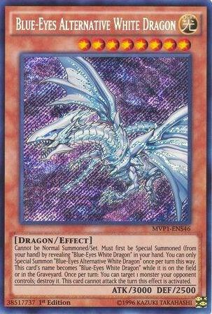 Blue-Eyes Alternative White Dragon (MVP1-ENS46) [Secret Rare] - Yu-Gi-Oh!
