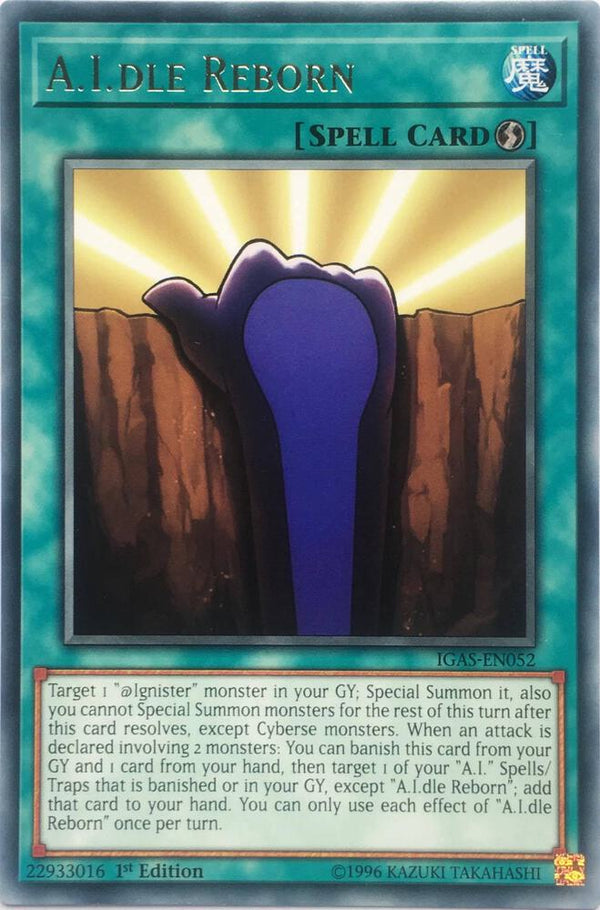 A.I.dle Reborn (IGAS-EN052) [Rare] - Yu-Gi-Oh!