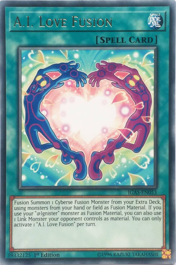 A.I. Love Fusion (IGAS-EN053) [Rare] - Yu-Gi-Oh!