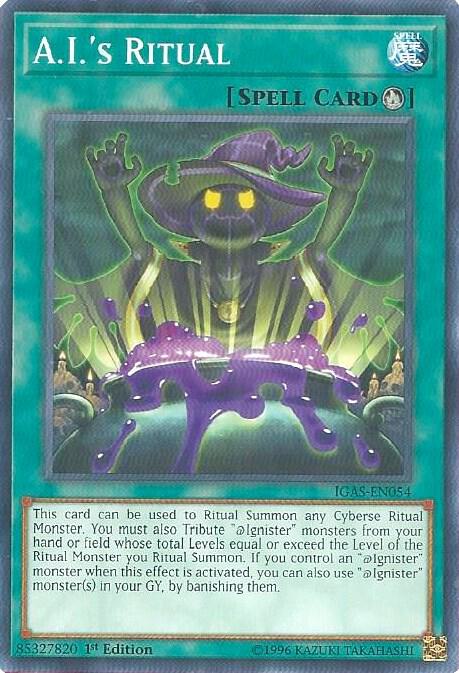 A.I.'s Ritual (IGAS-EN054) [Common] - Yu-Gi-Oh!