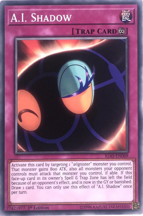 A.I. Shadow (IGAS-EN069) [Common] - Yu-Gi-Oh!