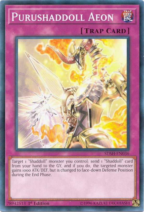 Purushaddoll Aeon (SDSH-EN036) [Common] - Yu-Gi-Oh!