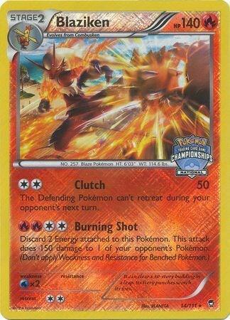 Blaziken - 14/111 (National Championships) - Pokémon