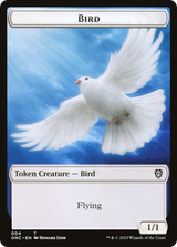 Bird // Cat Double-Sided Token [Phyrexia: All Will Be One Commander Tokens] - Magic: The Gathering